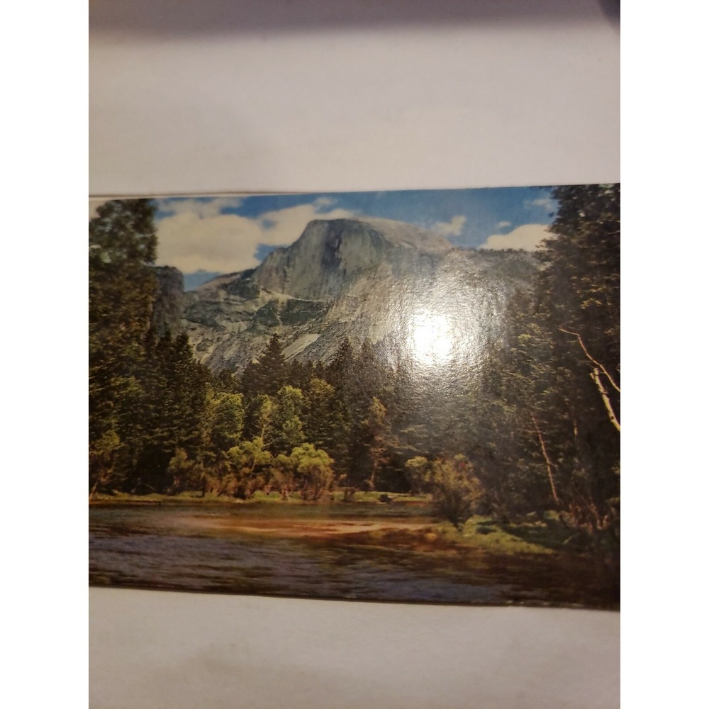 Vintage RPPC Postcard Unused Yosemite National Park California Half Dome A1-18